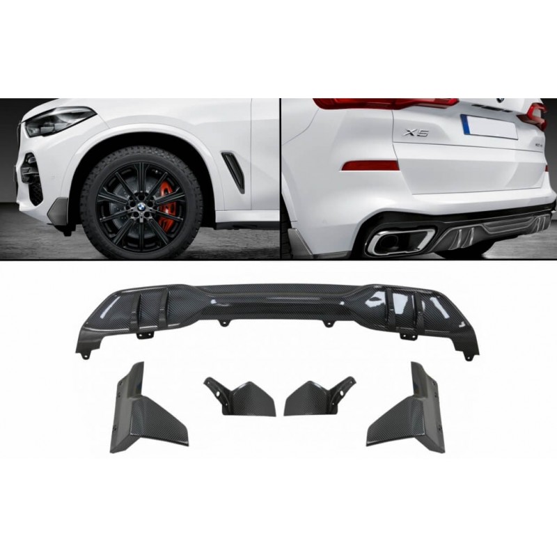 Kit carrosserie Carbone BMW X5 G05 (avec Pack M) Look M Performance 18+