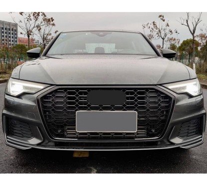 Calandre Noir Brillant Audi A6 C8 (18+) RS6 Design