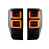 2x Feux Full LED fumés Ford Ranger avec clignotants dynamiques (12-18)