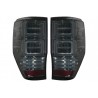 2x Feux Full LED fumés Ford Ranger avec clignotants dynamiques (12-18)