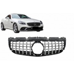 Calandre Panamericana AMG Noir et chrome Mercedes SLC R172 16-19
