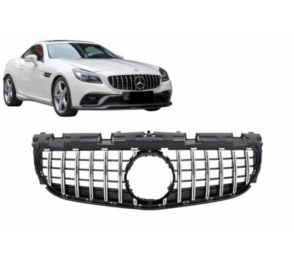 Calandre Panamericana AMG Noir et chrome Mercedes SLC R172 16-19