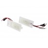 Eclairage de plaque LED Blanc Pur AUDI A6 C5 (97-04