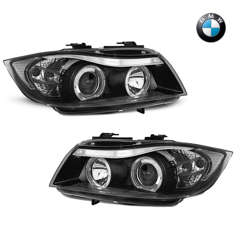 2x Phares à LED BMW Série 3 E90 E91 (05-08) 2x Phares à LED BMW Série 3 E90 E91 (05-08)