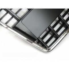 Calandre Audi A3 Look S3 Noir & Chrome (05-08)