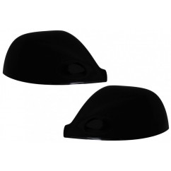 2x Coques rétroviseurs Noir brillant Vw Amarok (10-15) Multivan T5 (10-15) Transporter (16-18)
