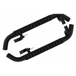 2x Marches pieds Land Rover Defender Black edition 90-16