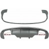 Diffuseur arrière + échappements Audi Q5 8R Double sortie Look SQ5 (09-16) (avec pare choc standard)
