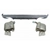 Diffuseur arrière + échappements Audi Q5 8R Double sortie Look SQ5 (09-16) (avec pare choc standard)