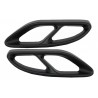 2x embouts d'échappements Noir Mercedes AMG Design