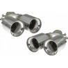 Embouts d'echappements Chrome BMW serie 5 G30 G31 G38 serie 6 G32