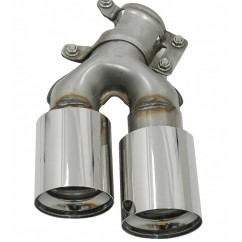 Embouts d'echappements Chrome BMW serie 5 G30 G31 G38 serie 6 G32