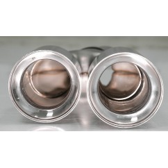 Embouts d'echappements Chrome BMW serie 5 G30 G31 G38 serie 6 G32
