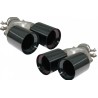 Embouts d'echappements Chrome BMW serie 5 G30 G31 G38 serie 6 G32