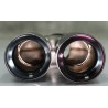 Embouts d'echappements Chrome BMW serie 5 G30 G31 G38 serie 6 G32
