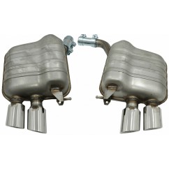 Embouts d'echappement Chrome Audi Q5 8R 08-16