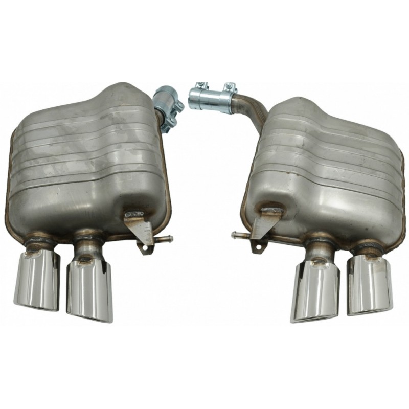 2x Sorties d'échappements Audi Q5 Look SQ5 (08-16)