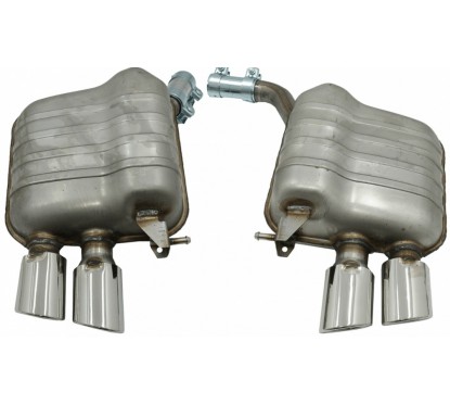 Embouts d'echappement Chrome Audi Q5 8R 08-16