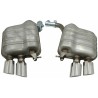 Embouts d'echappement Chrome Audi Q5 8R 08-16