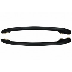2x Rails de toit Noir BMW X6 E71 E72 (08-15)