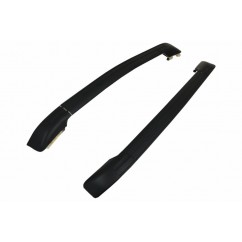 2x Rails de toit Noir BMW X6 E71 E72 (08-15)