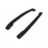 2x Rails de toit Noir BMW X6 E71 E72 (08-15)