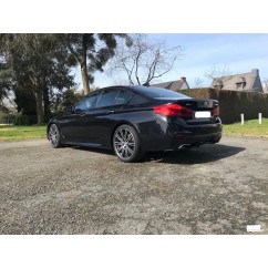Diffuseur arriere Noir brillant BMW Serie 5 G30 G38 M Performance 16+