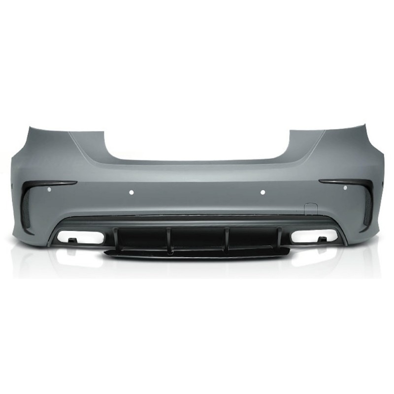Pare choc arrière Mercedes Classe A W176 Look A45 AMG (15-18)