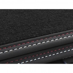Set de 4 tapis velours Audi A4 S4 RS4 B8 et A5 Sportback (07-16) S-Line Design