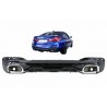 Diffuseur BMW serie 5 G30 G31 540 M Performance Look Piano Black (17+)