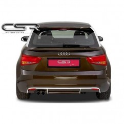 Diffuseur arrière Audi A1 - 2 sorties gauche (10-15)