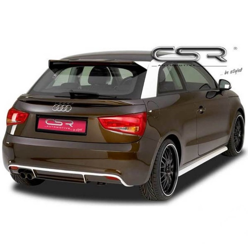 Diffuseur arrière Audi A1 - 2 sorties gauche (10-15)