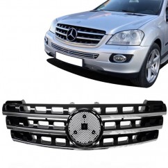 Calandre Noir & chrome Mercedes Classe ML W164 05-08 Amg Design
