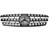 Calandre Noir & chrome Mercedes Classe ML W163 Look W164 05-08 Amg Design