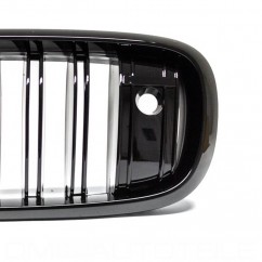 2x Grilles de Calandre BMW X5 F15 X6 / F16 M Performance Brillant (avec caméra)