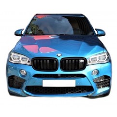 2x Grilles de Calandre BMW X5 F15 X6 / F16 M Performance Brillant (avec caméra)