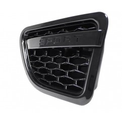Calandre + Grilles pour ailes Range Rover Sport L320 Noir brillant (05-10) Look Autobiograpy