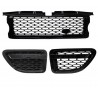 Calandre + Grilles pour ailes Range Rover Sport L320 Noir brillant (05-10) Look Autobiograpy