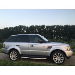 Calandre + Grilles pour ailes Range Rover Sport L320 Noir brillant et Silver (05-08) Look Autobiograpy
