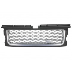 Calandre + Grilles pour ailes Range Rover Sport L320 Noir brillant et Silver (05-08) Look Autobiograpy