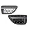 Calandre + Grilles pour ailes Range Rover Sport L320 Noir brillant et Silver (05-08) Look Autobiograpy