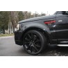 Calandre + Grilles pour ailes Range Rover Sport L320 Look Black / Red Autobiography (10-13)