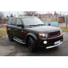 Calandre + Grilles pour ailes Range Rover Sport L320 Look Black / Red Autobiography (10-13)
