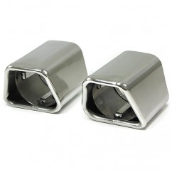 2x embouts d'échappements Volvo XC60 V60 S60 (00+)