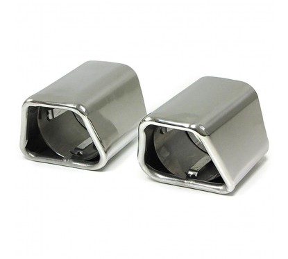 2x embouts d'échappements Volvo XC60 V60 S60 (00+)