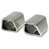2x embouts d'échappements Volvo XC60 V60 S60 (00+)