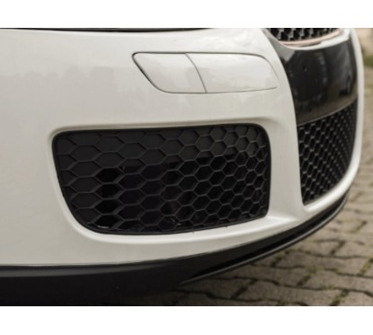 2x Grilles de pare choc avant adaptables sur Volkswagen Golf V 5 GTI (03-08)