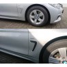 2x Rajouts de prises d'air latérales noirs laqués BMW Serie 4 F32, F33, F36