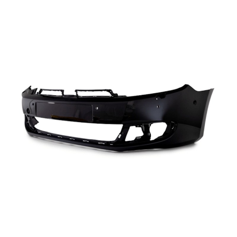 Pare choc avant adaptable sur Volkswagen Golf VI 6 Noir Brillant (08-16)