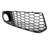 2x Grilles de pare chocs Look RS4 Noir Brillant Audi A4 B8 08-10